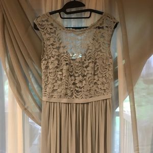 David's Bridal Bridesmaid Gown Mystic